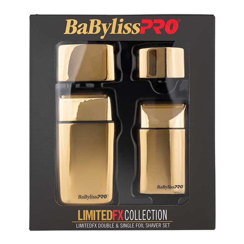 BaBylissPRO Gold Single & Double Foil Shaver